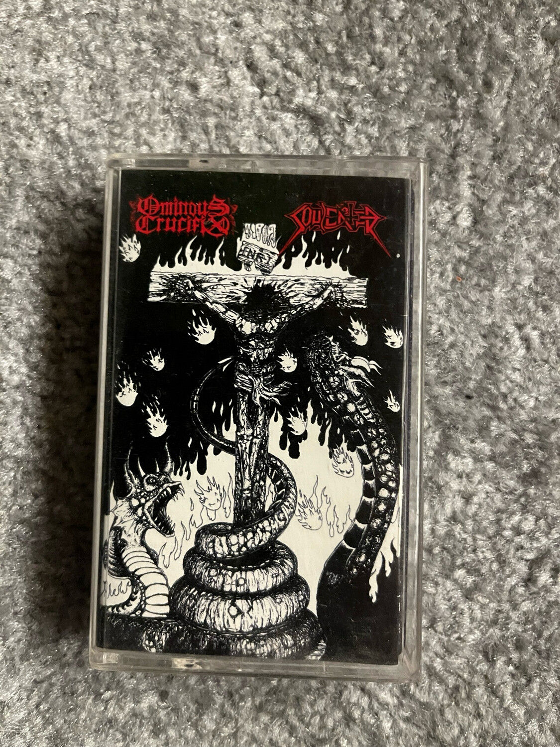 OMINOUS CRUCIFIX / SOUL EATER Split MC