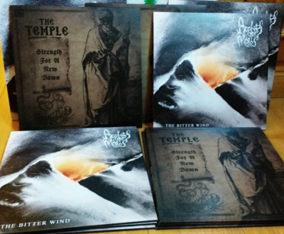 The Temple / Acolytes Of Moros ‎– Strength For A New Dawn / The Bitter Wind 12" LP