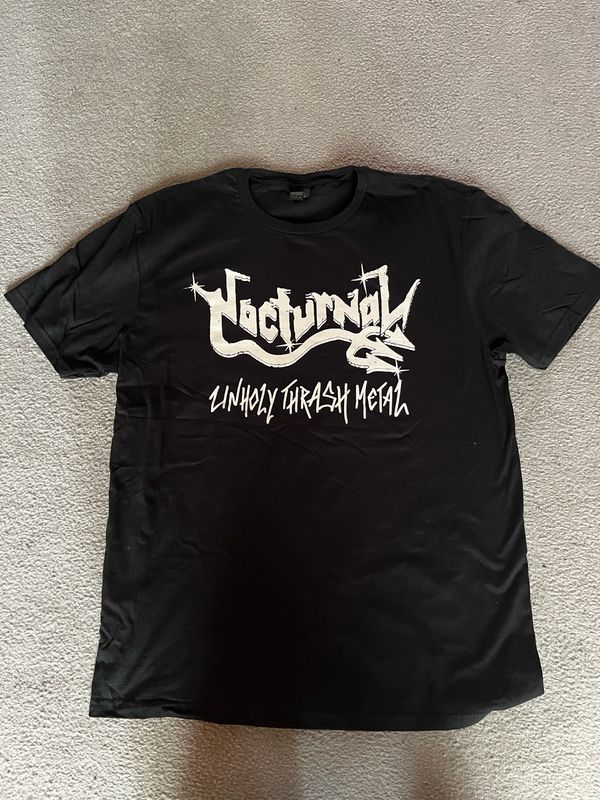 NOCTURNAL - Unholy Thrash Metal 2025 T-SHIRT