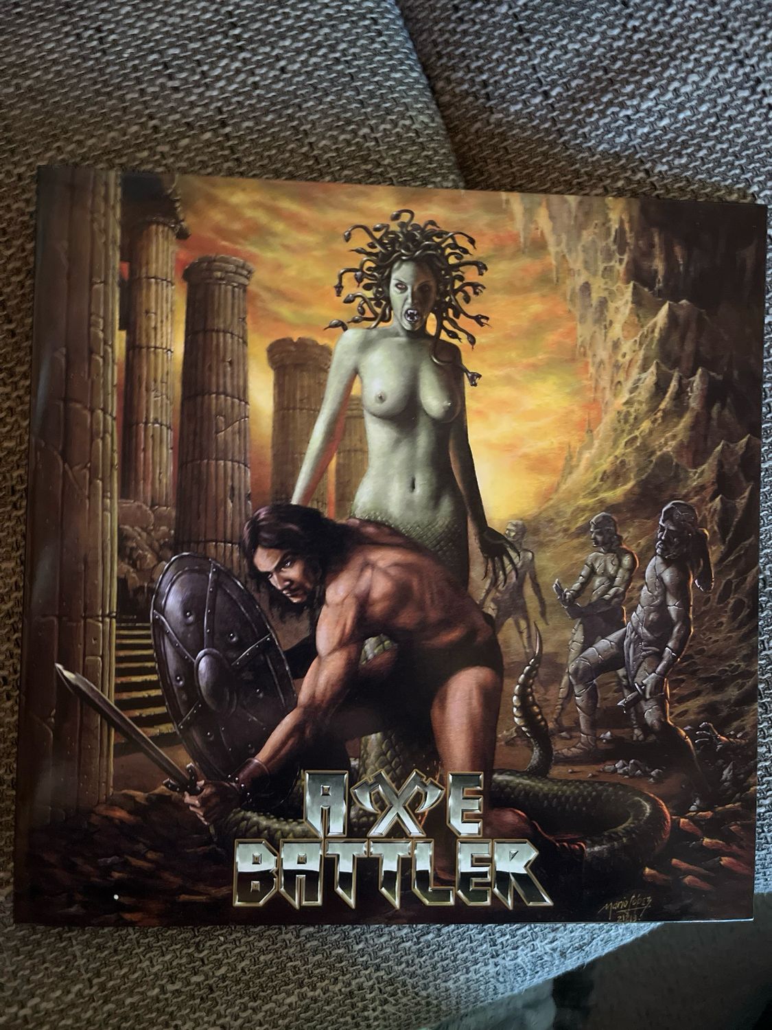 AXE BATTLER - s/t LP