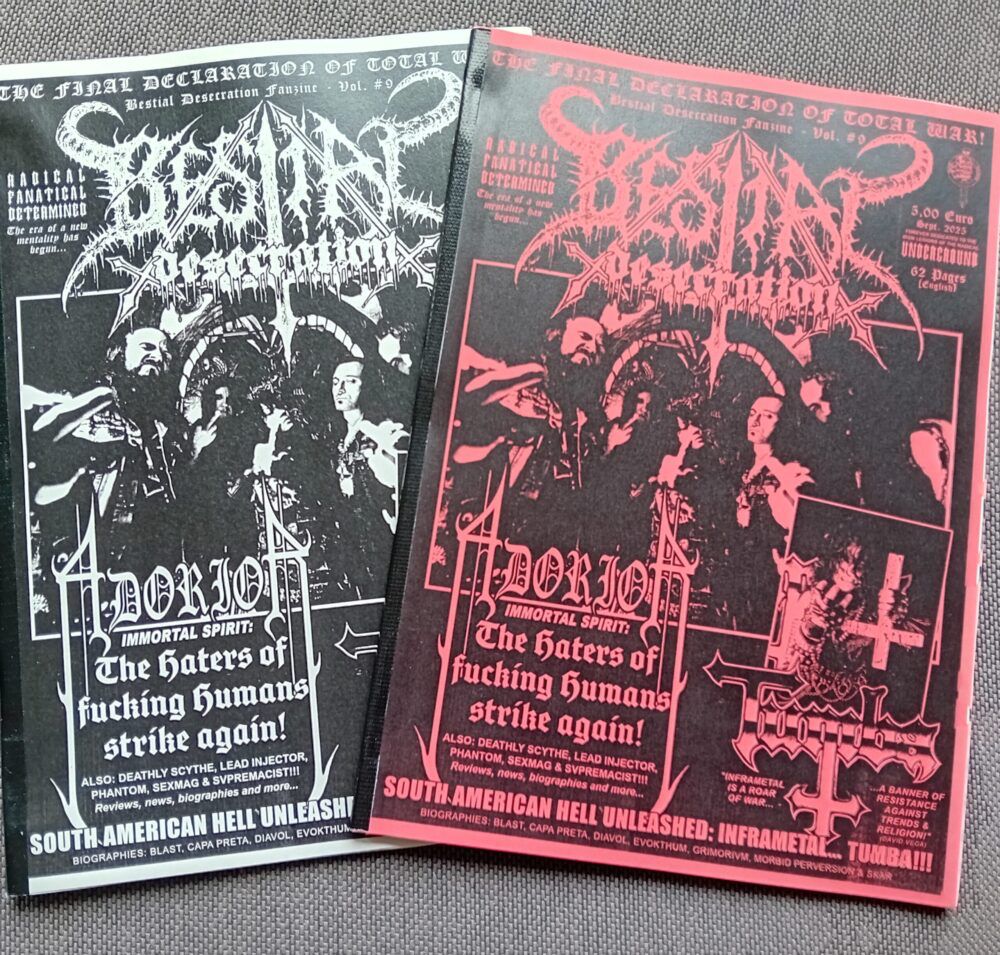 BESTIAL DESECRATION zine #9