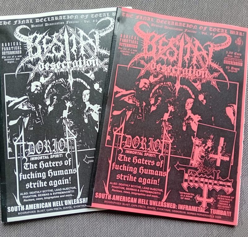 BESTIAL DESECRATION zine #9