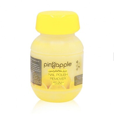 Lemon nail polish remover