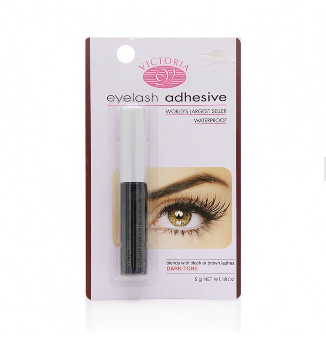 The original Victoria eyelashes glue, black