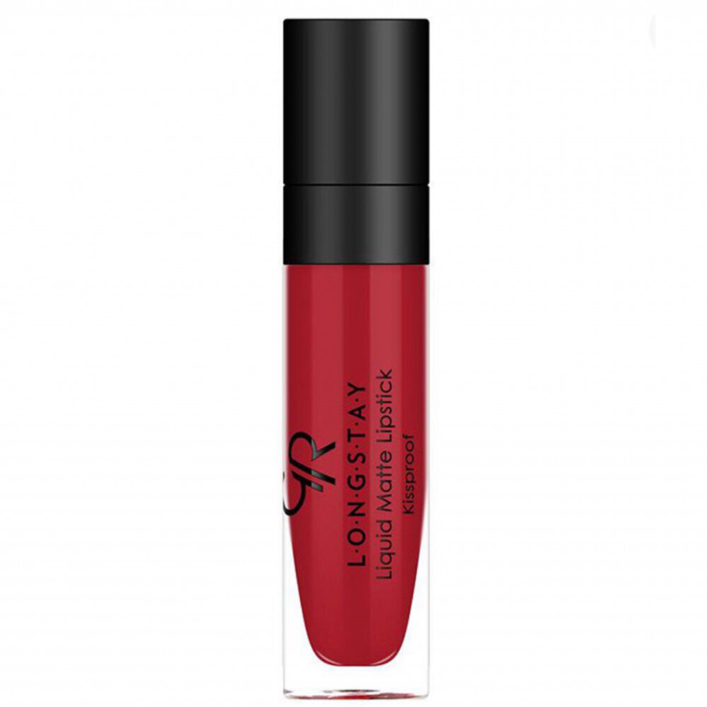 روج مطفي وثابت من قولدن روز رقم golden rose longstay liquid matte lipstick 09