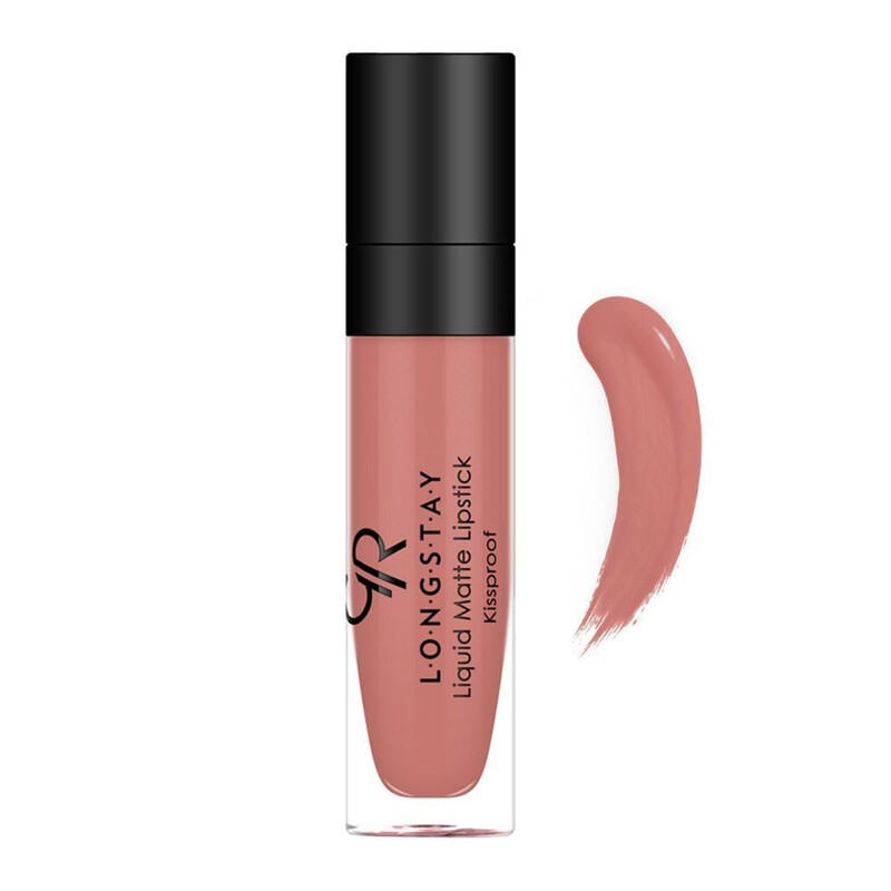 روج مطفي وثابت من قولدن روز 17 golden rose longstay liquid matte lipstick