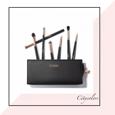 مجموعة فرش مكياج للوجه ICONIC LONDON