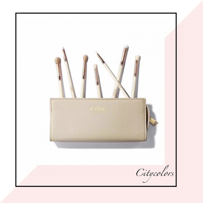 .مجموعة فرش مكياج للوجه ICONIC LONDON