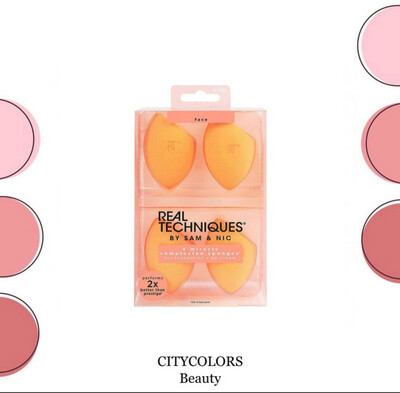 مجموعة اسفنج ميركل من ريل تكنيك - 4 اسفنج