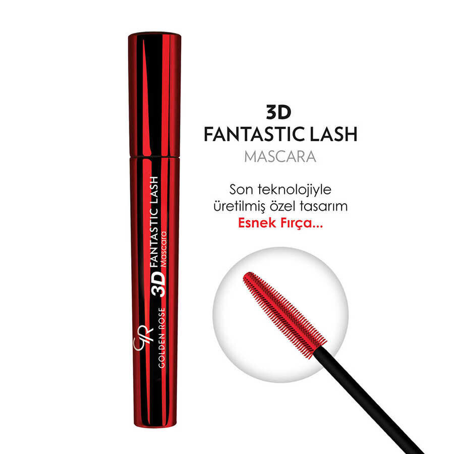 ماسكارا Golden Rose 3D Fantastic Lash