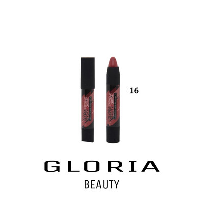 أحمر الشفاه الكريمي  من غلوريا بيوتي 16