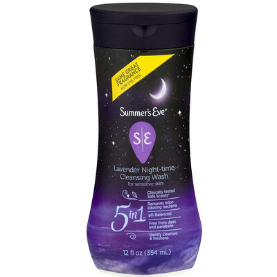 غسول سامر ايف الليلي SUMMER’S EVE للمناطق الحساسة برائحة اللافندر
