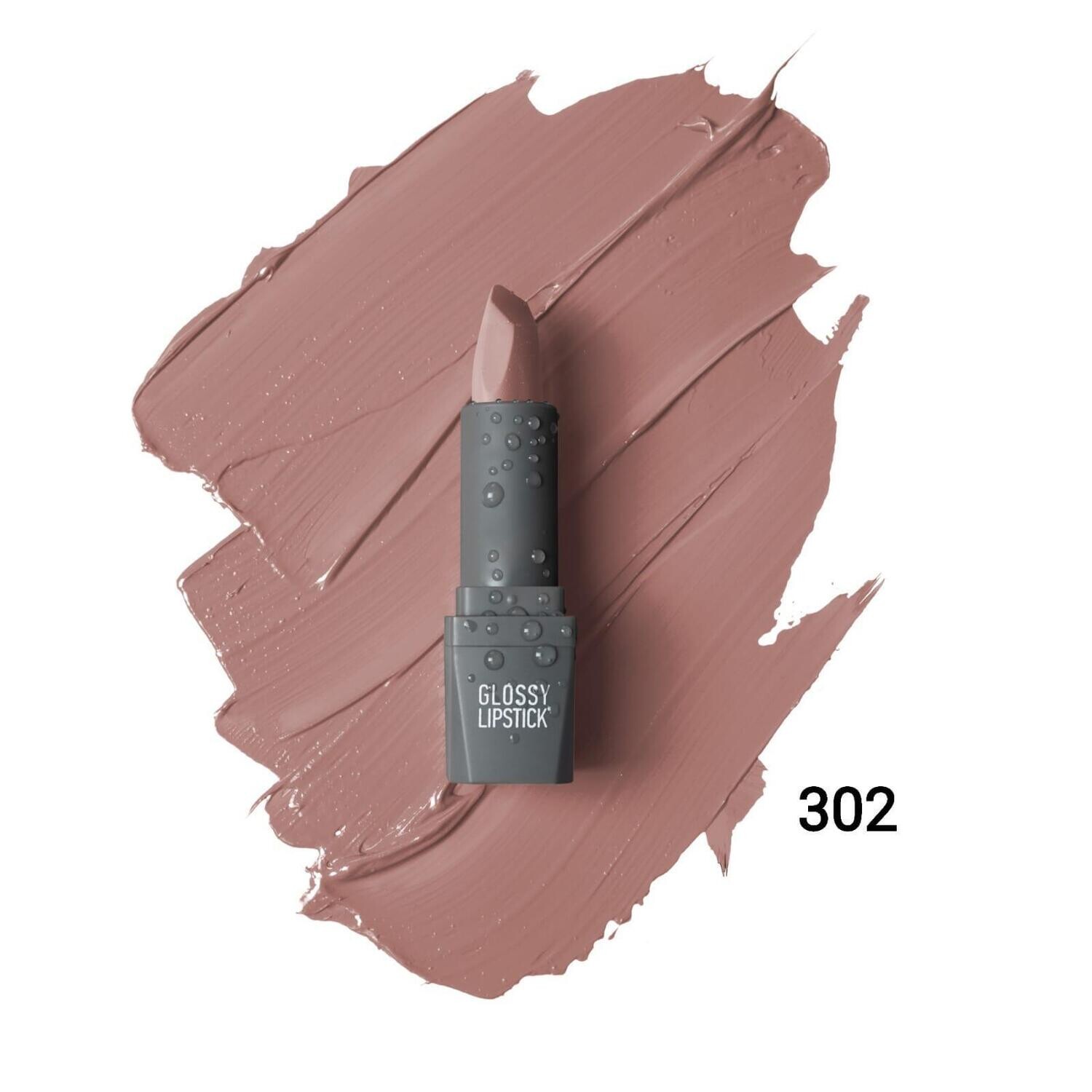Glossy Lipstick – 302 – Nude