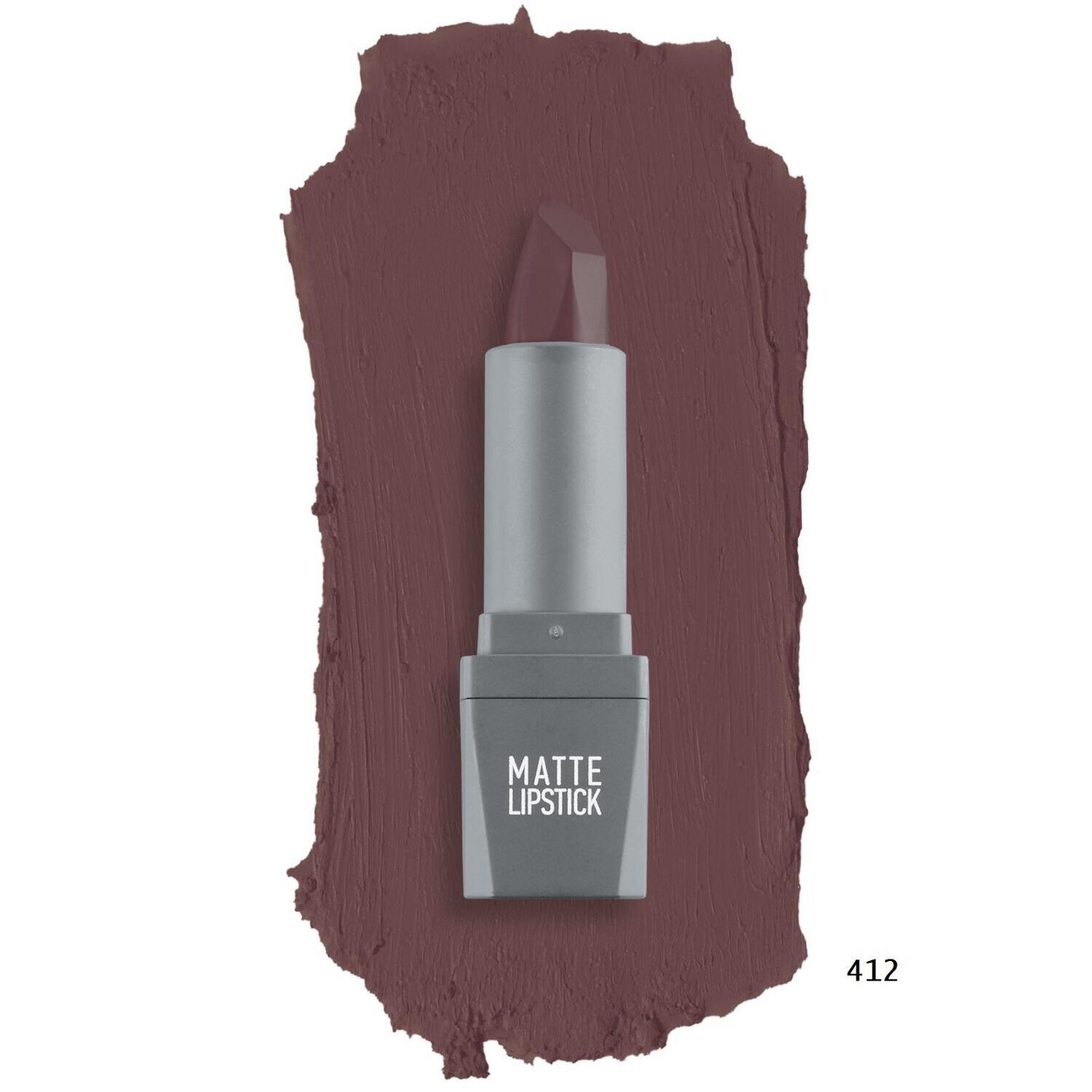 Matte Lipstick – 412 – Warm Brown