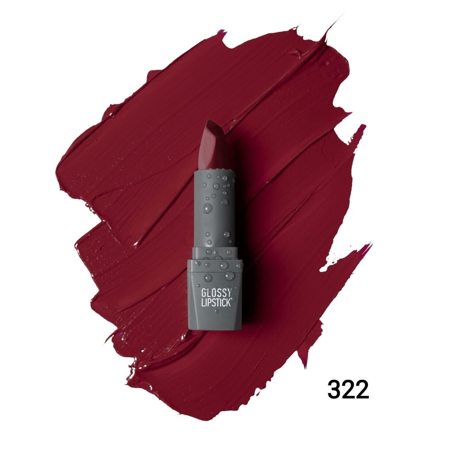 Glossy Lipstick – 322 – Cranberry