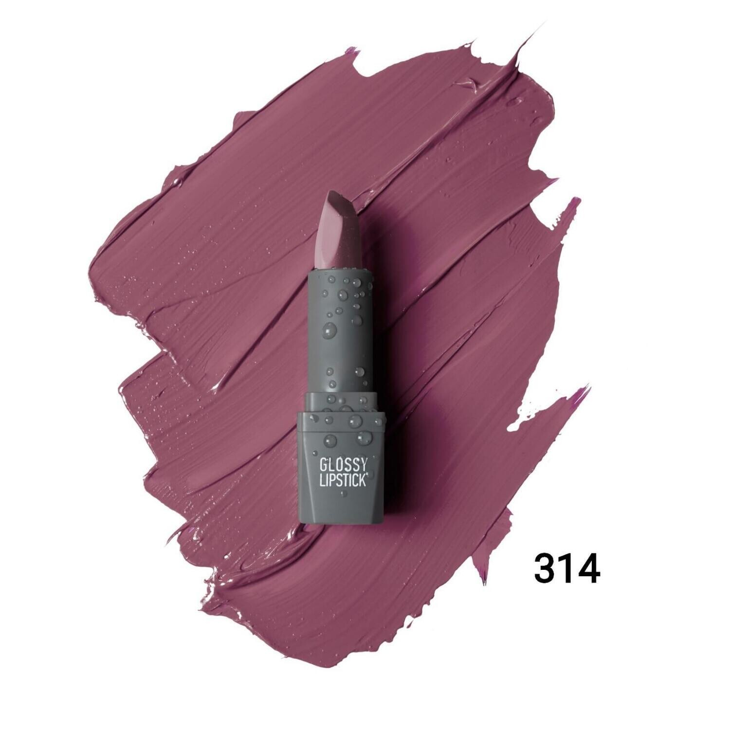 Glossy Lipstick – 314 – Dirty Rose