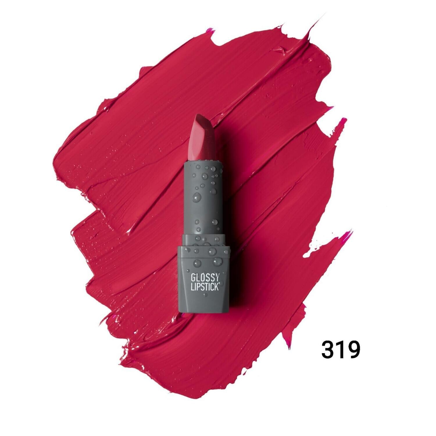 Glossy Lipstick – 319 – Deep Fuchsia