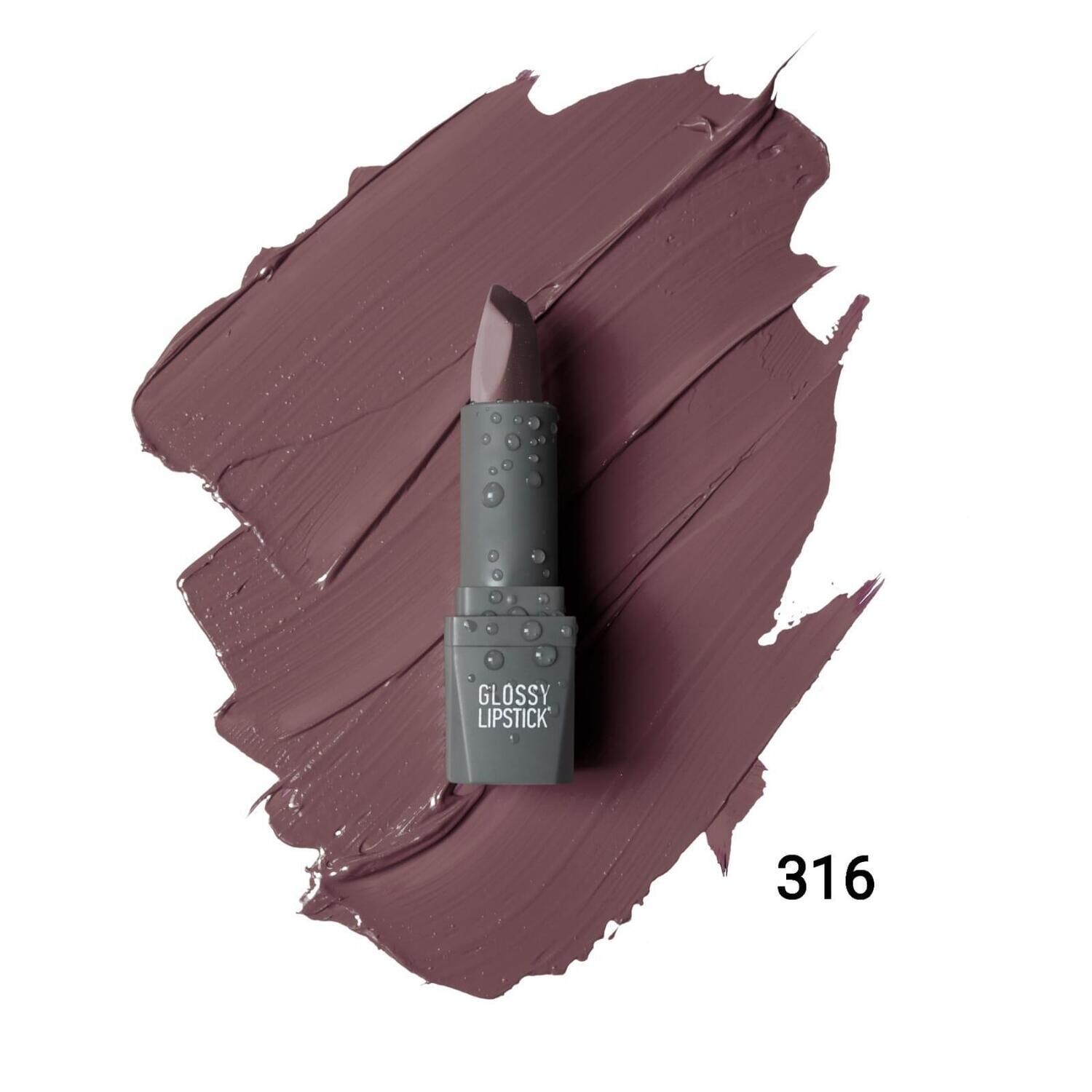 Glossy Lipstick – 316 – Dusty Plum