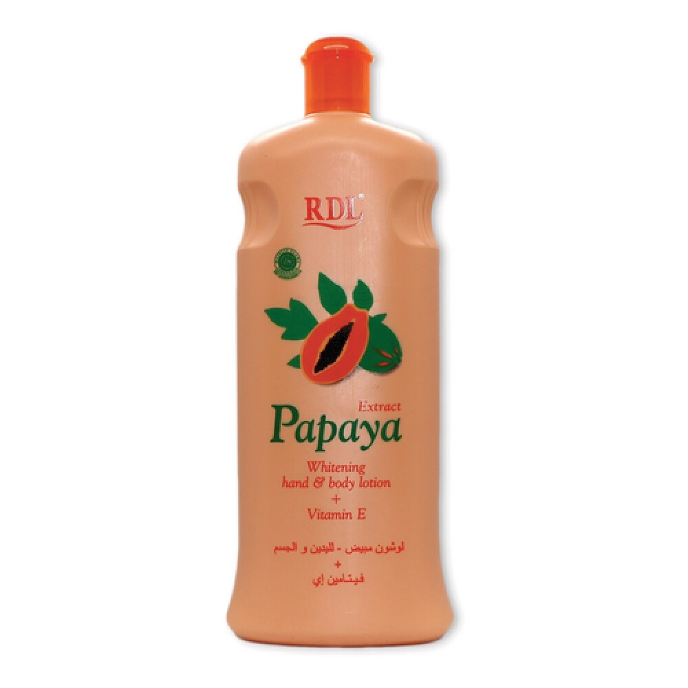 لوشن مبيض لليدين والجسم بخلاصه البابايا - 600 مل