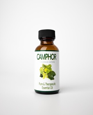 Camphor 1oz 100% Pure and All-Natural Essential Oil