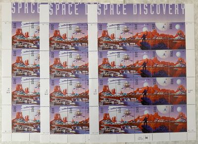 US Stamps 1997 to 2022 Space &amp; Air 35 Sheets 477 Stamps &amp; S/S