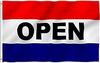 Open flag