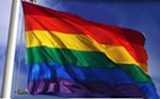 Rainbow flags , windsocks, bunting