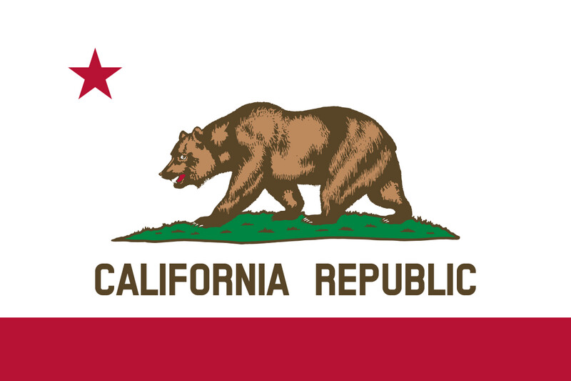 Califronia nylon flag 4&#39;x6&#39;