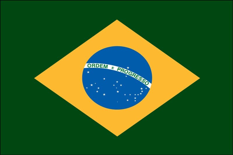 Brazil flag, nylon, size 4&#39;x6&#39;