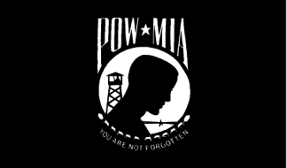 3&#39;x5&#39; POW-MIA nylon flag ( double faced)