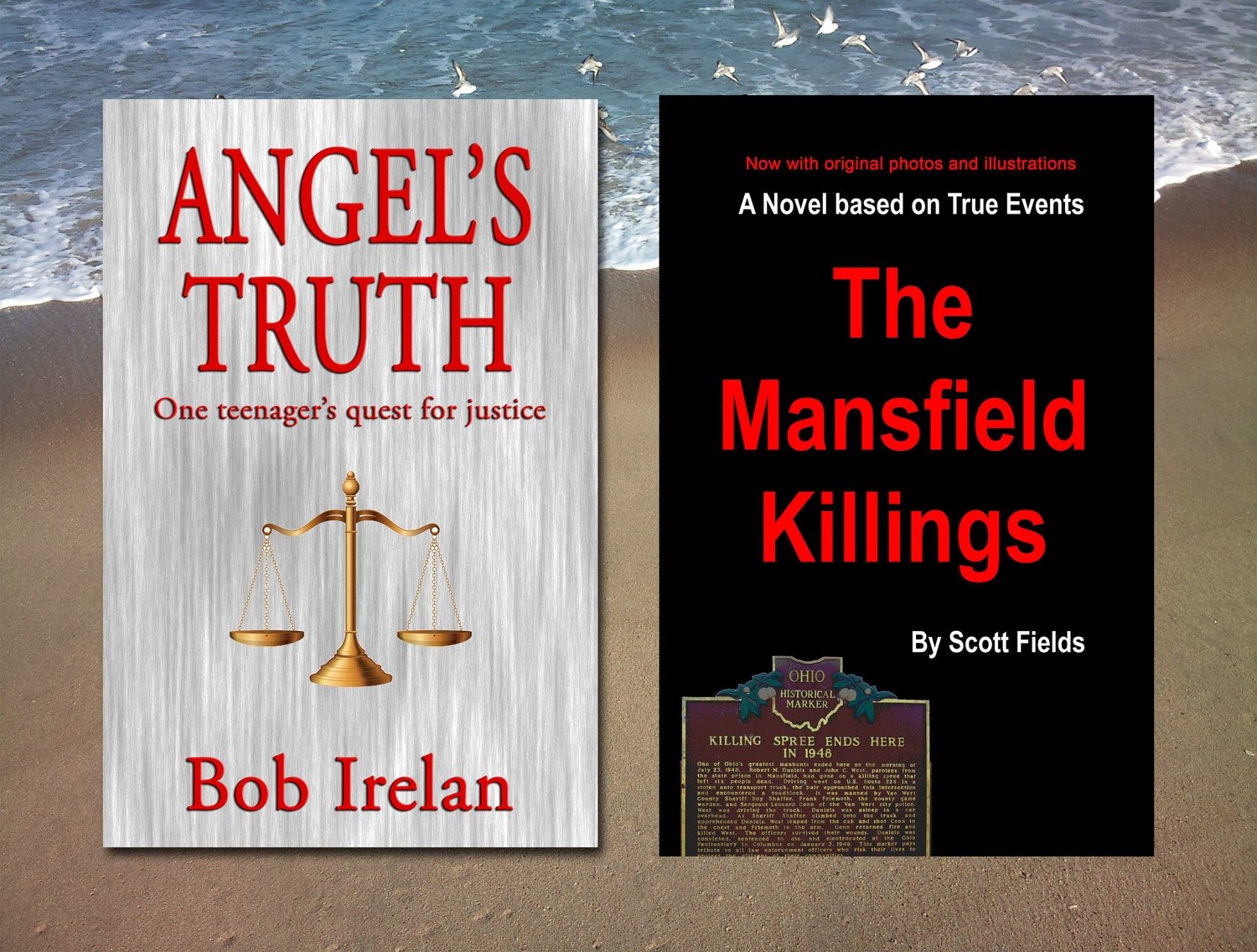 Angel's Truth & The Mansfield Killings, both for $12.99