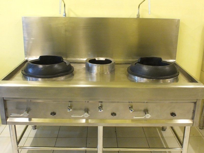 Double Gas Kwali Range With Soup Ring