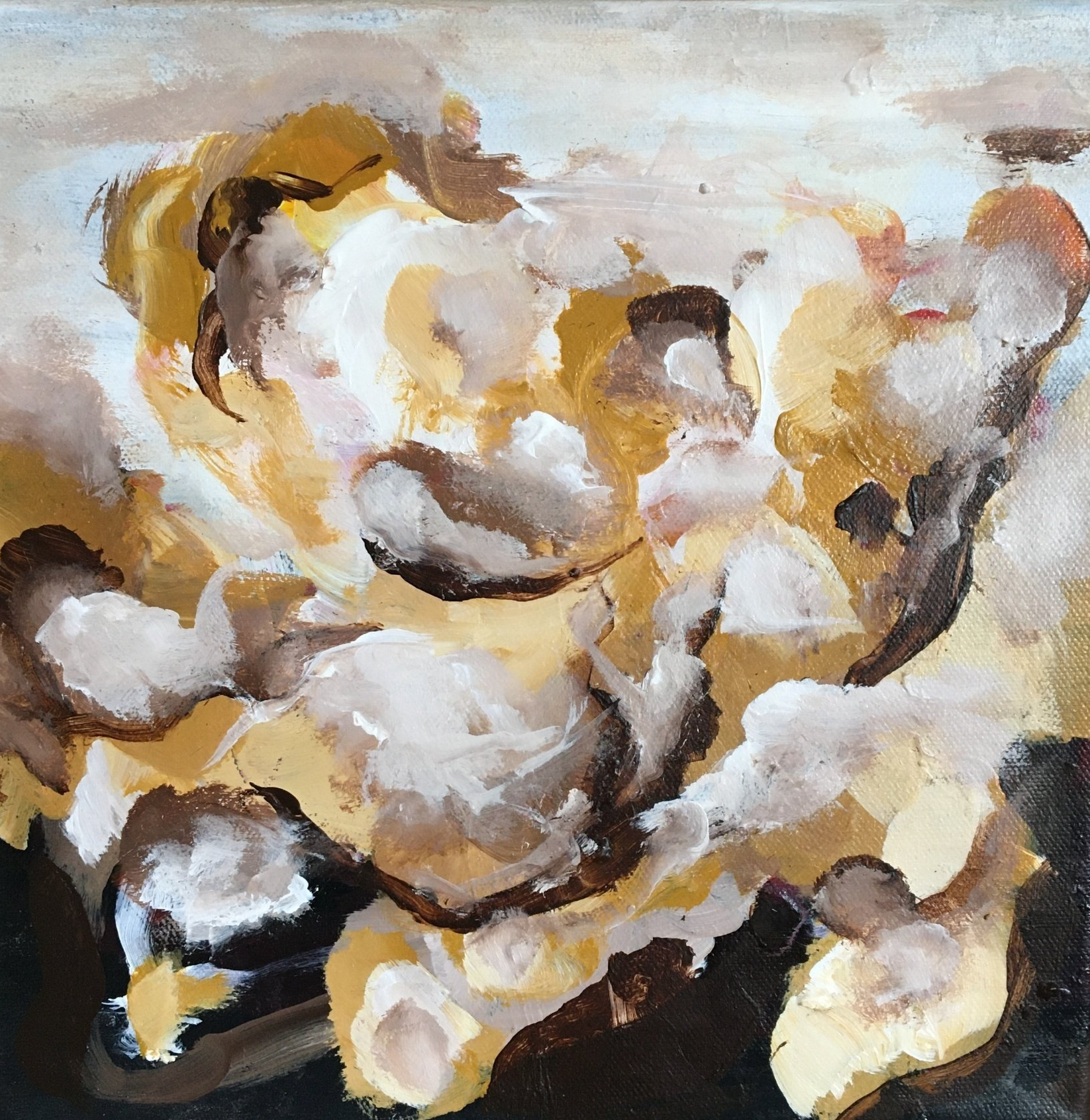 Medallion Series (3 Paintings)