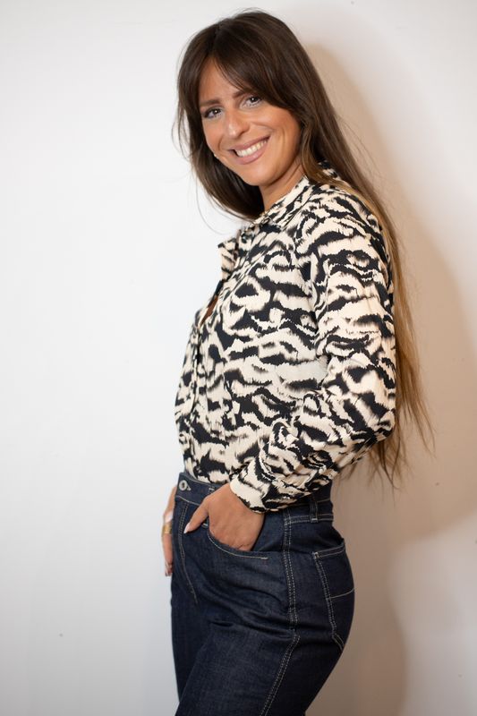 Chemise manches longues imprimée Chemise manches longues imprimée