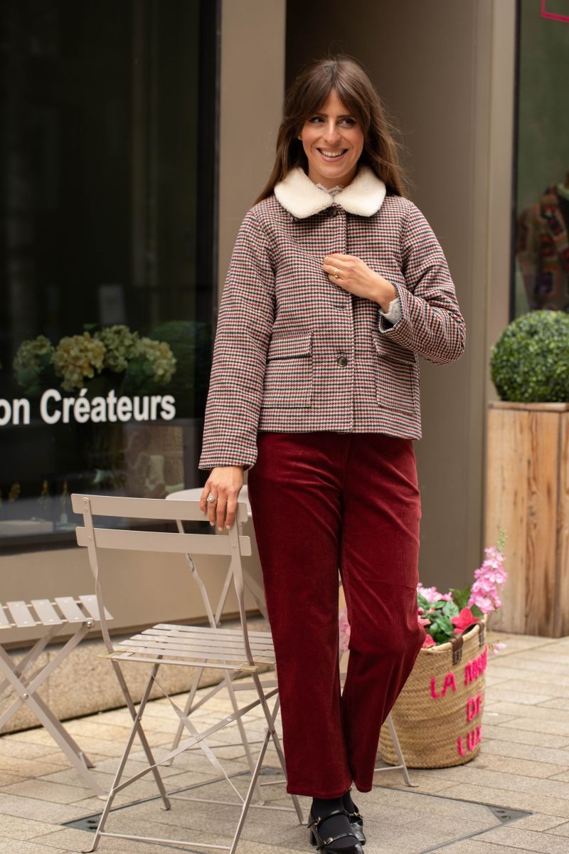 Pantalon velours cotele