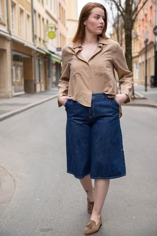 Bermuda inspiration jupe culotte