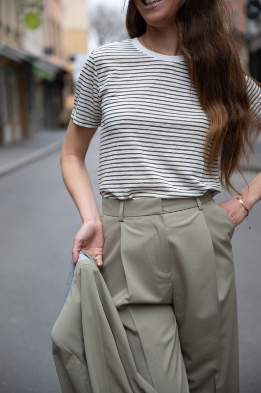 T-shirt à rayures