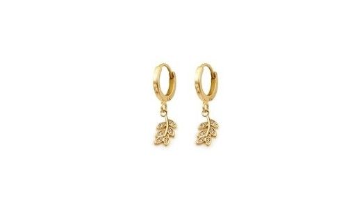 Boucles d’oreille feuille