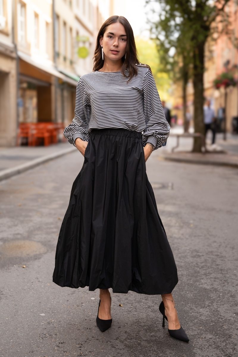 Jupe longue bouffante