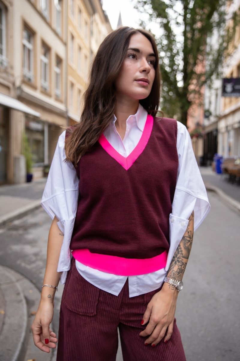 Chemise destructurée