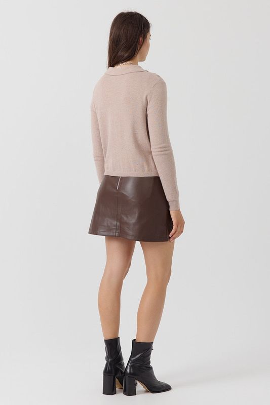 Cardigan à col