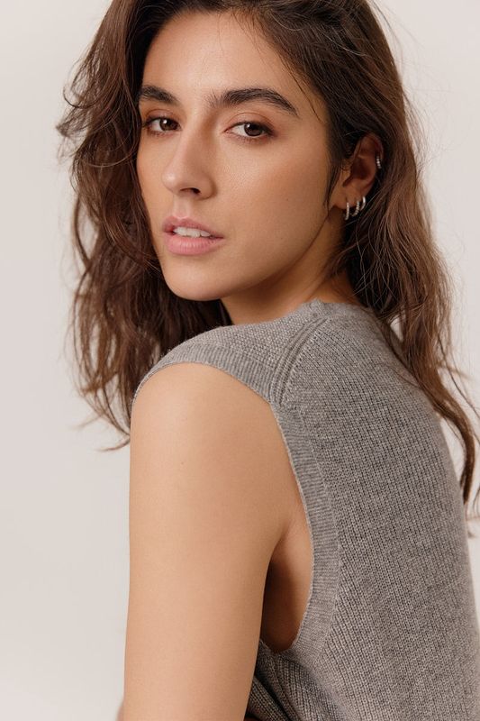Pull sans manches