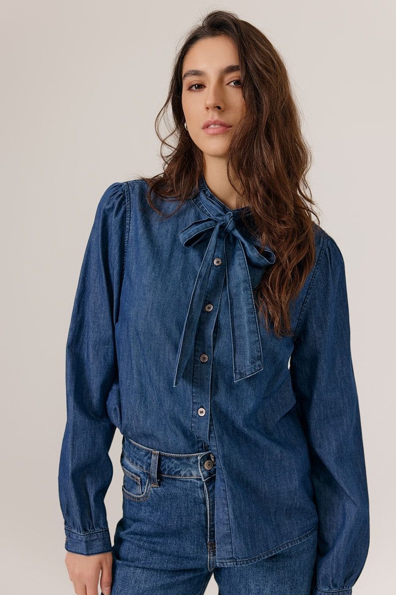 Chemise denim