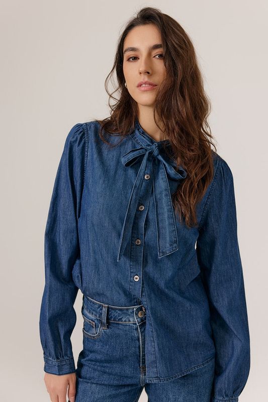 Chemise denim