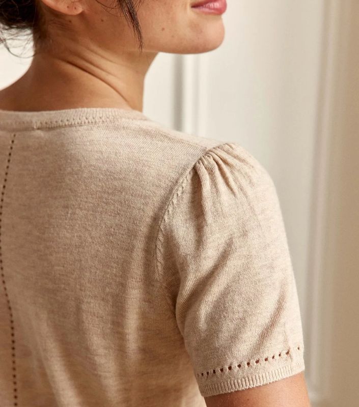 Pull manches courtes