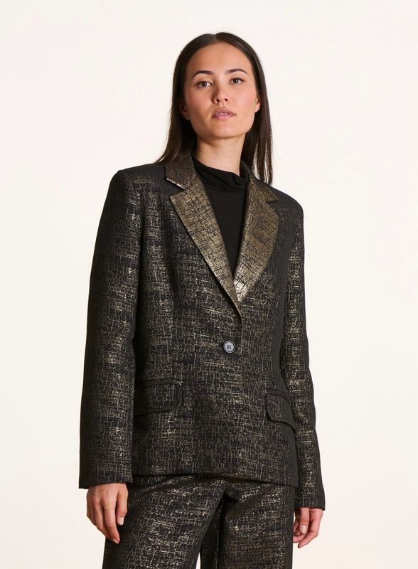 Veste droite mordorée