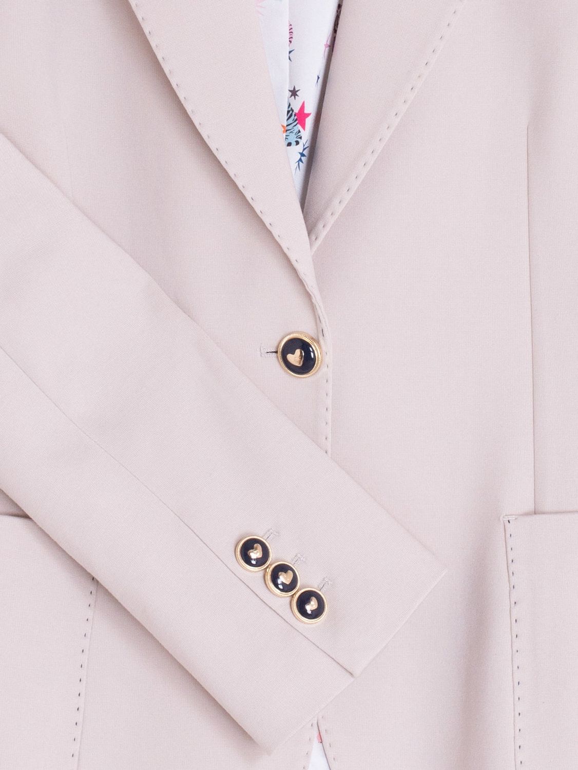 Veste tailleur beige