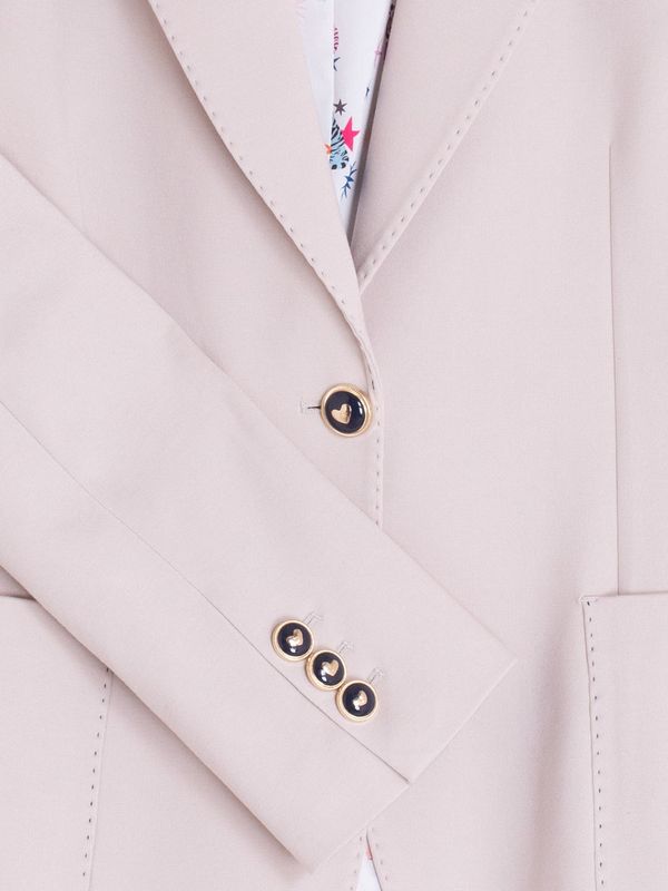 Veste tailleur beige