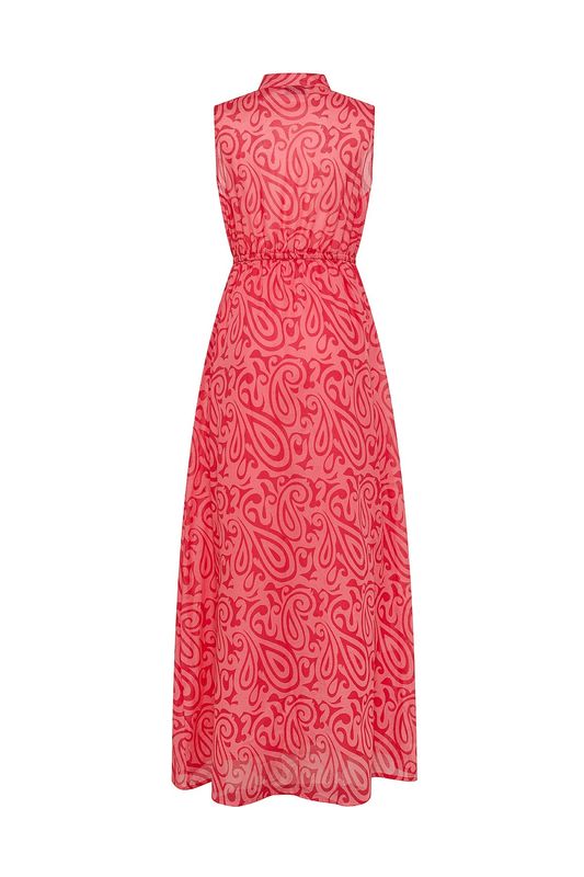 Robe longue imprimée