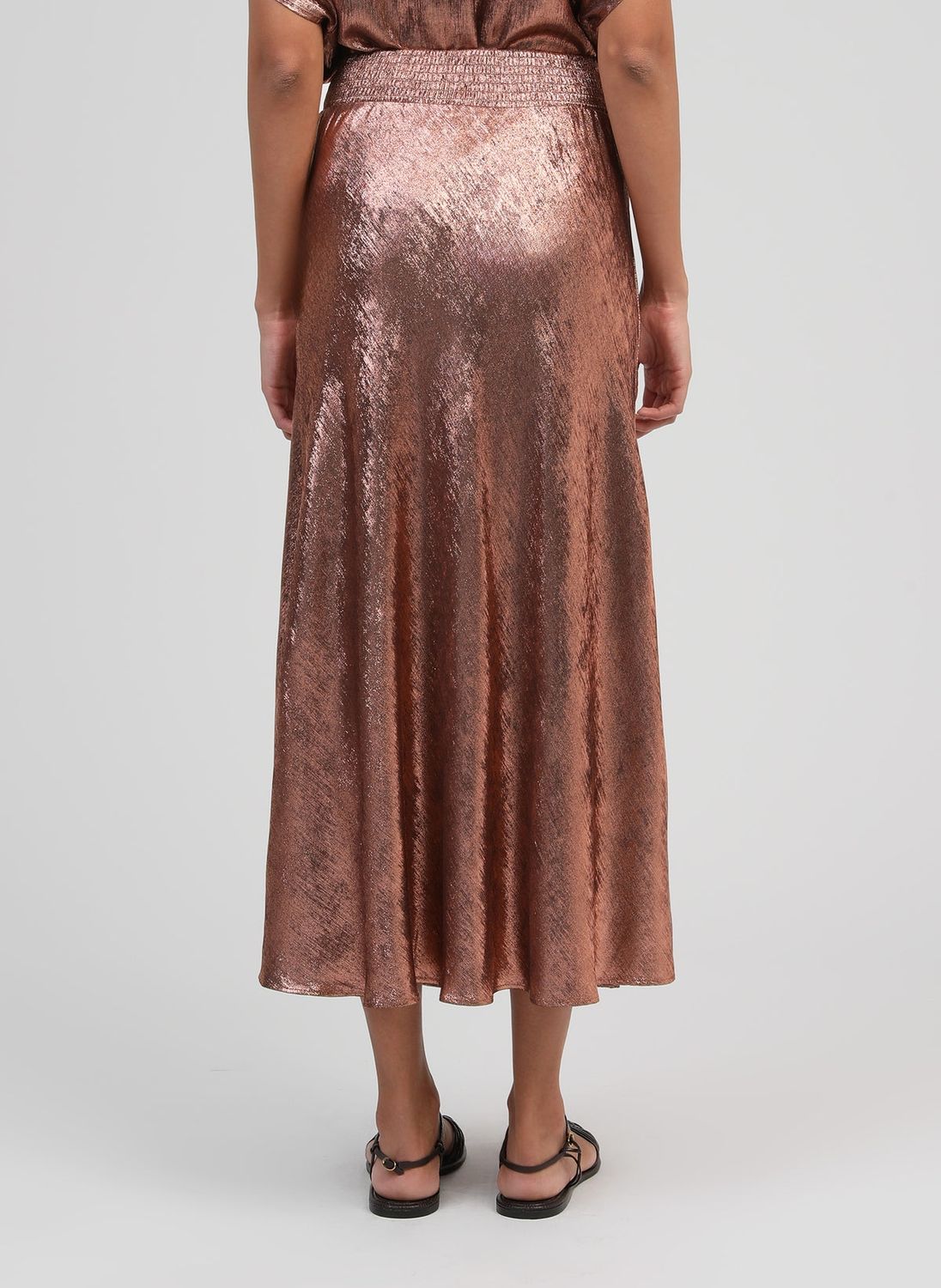 Jupe longue irisée